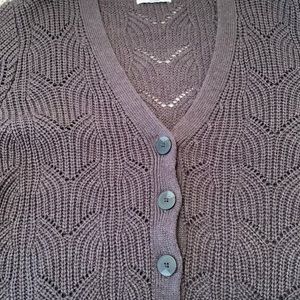 Old Navy gray slouchy cardigan